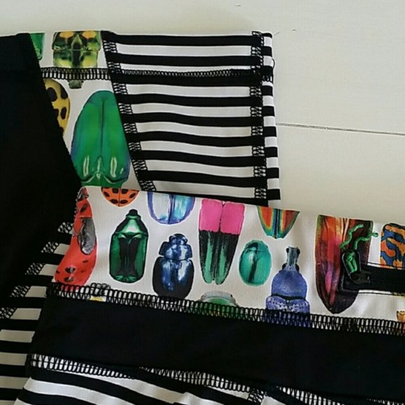 Lululemon Seawheeze Run Inspire Crop Bugs - Picture 5 of 5